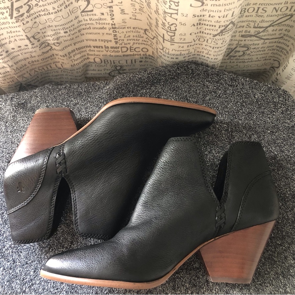 Frye Reina Ankle Boots Sz 9 - Picture 5 of 15